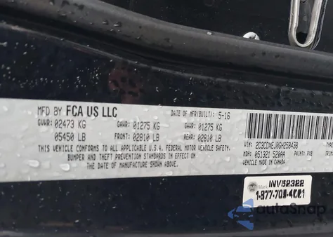 2016 Dodge Charger Srt 392 from USA, damaged, VIN 2C3CDXEJ0GH258458